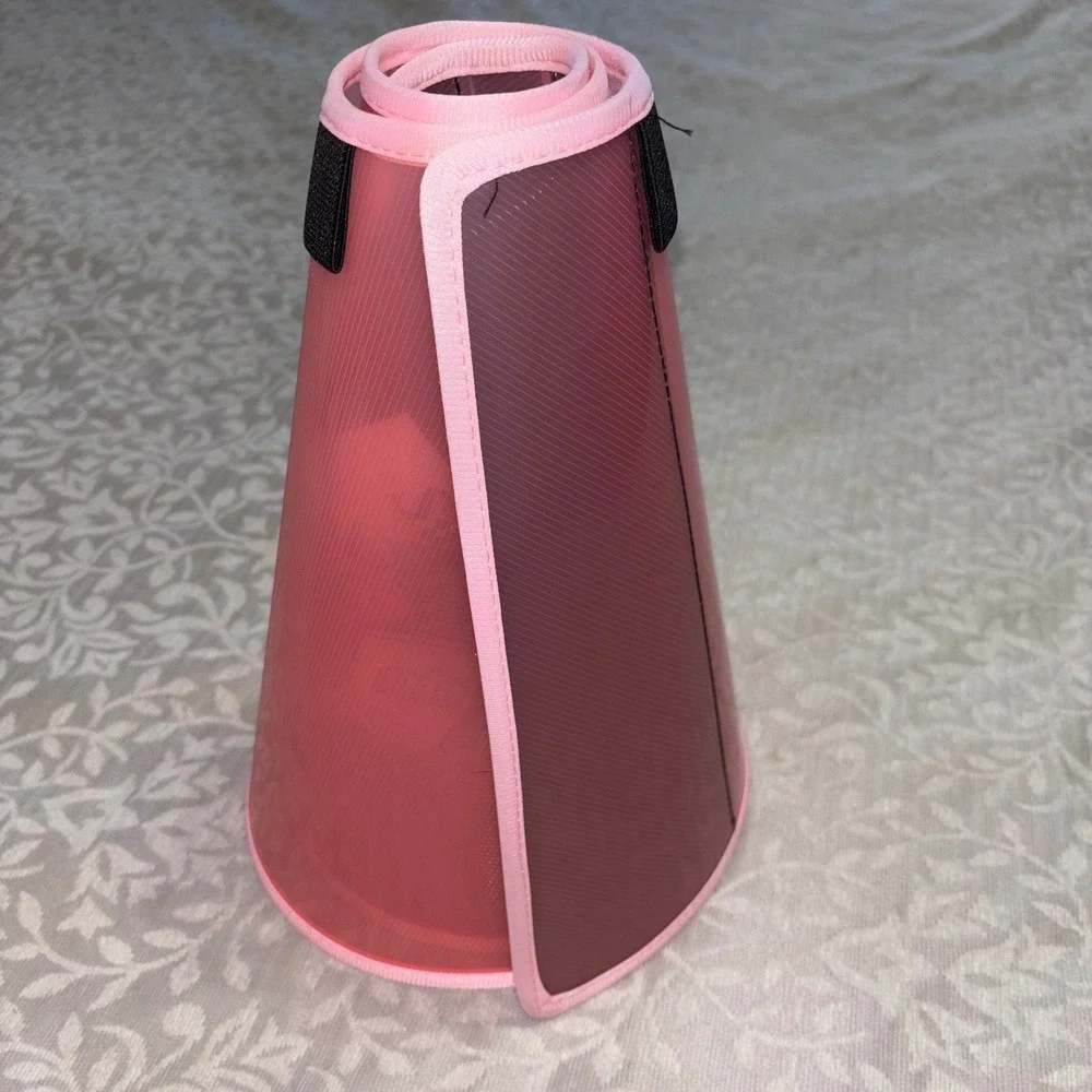 Dog Cone‎ E Collar Adjustable After Surgery Pet Recovery Collar for Large Dogs